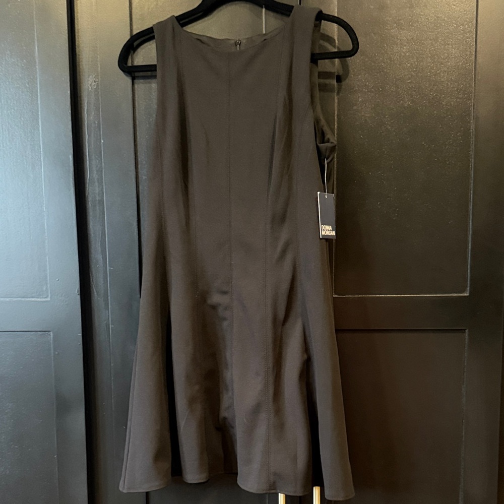 Donna Morgan Classic Black Mini Dress